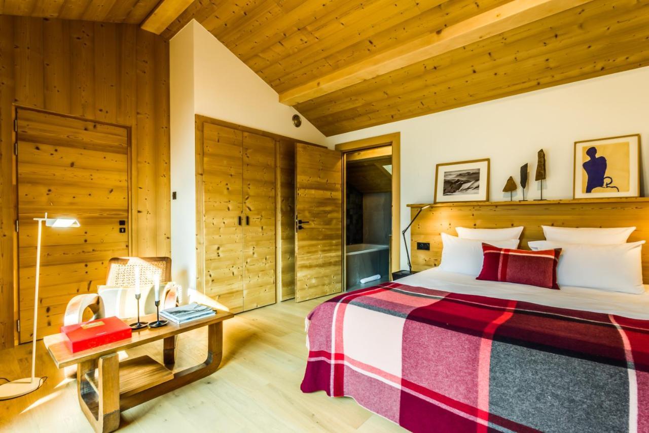 Le Chalet Mont Blanc Лез-Уш Экстерьер фото