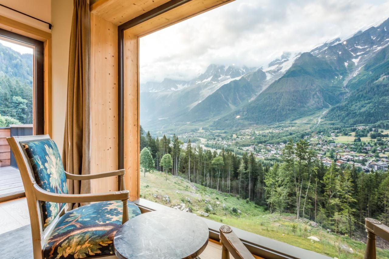 Le Chalet Mont Blanc Лез-Уш Экстерьер фото