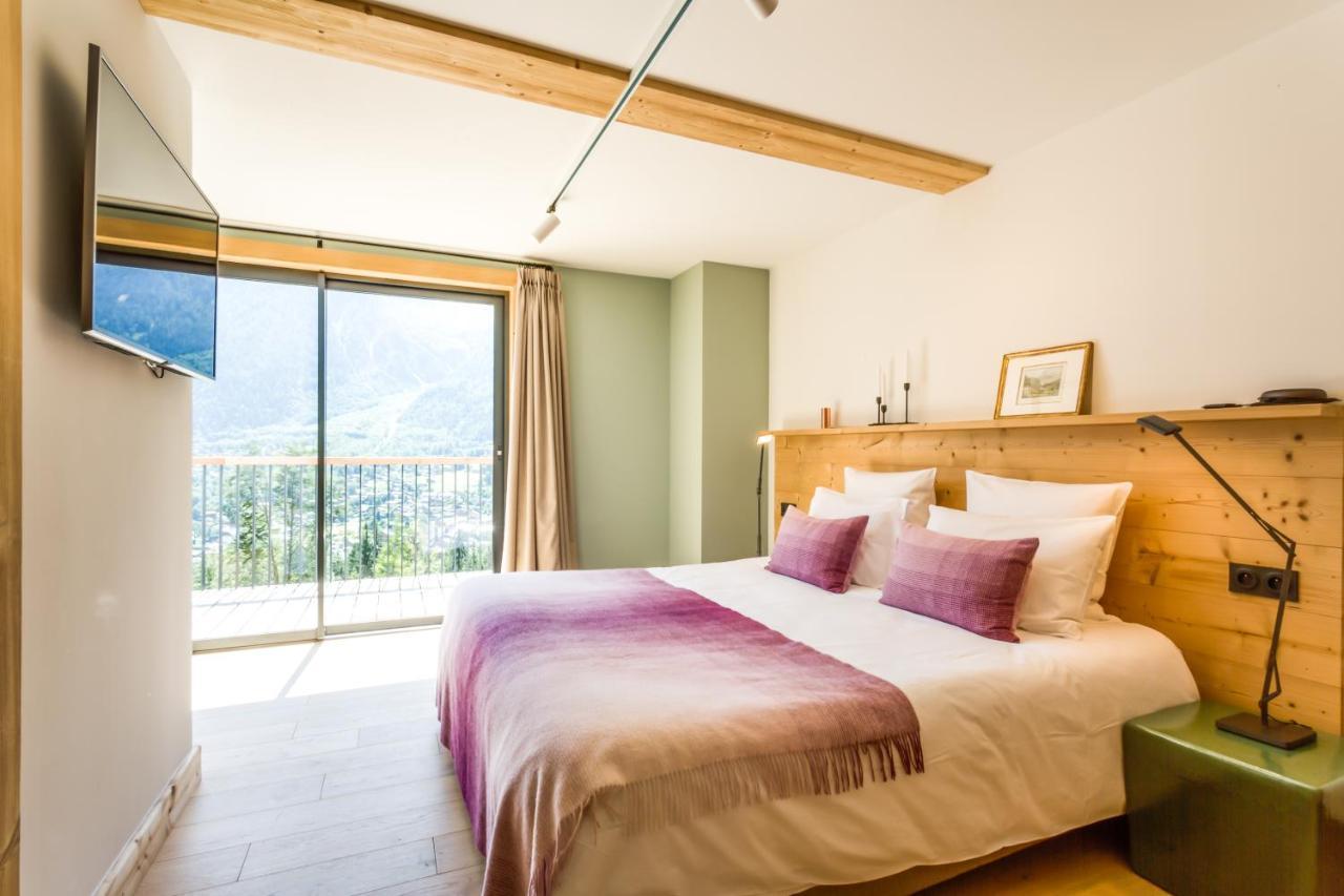 Le Chalet Mont Blanc Лез-Уш Экстерьер фото