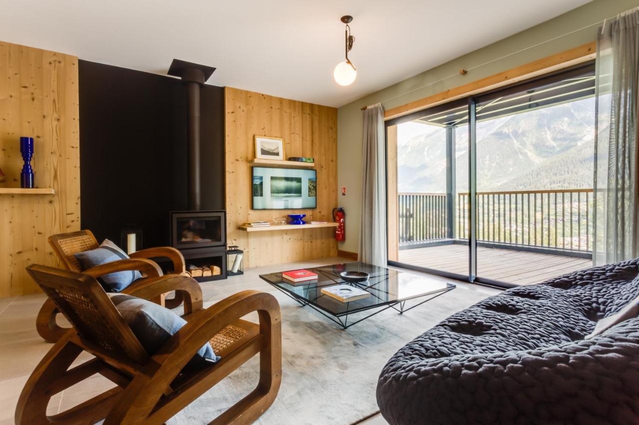 Le Chalet Mont Blanc Лез-Уш Экстерьер фото