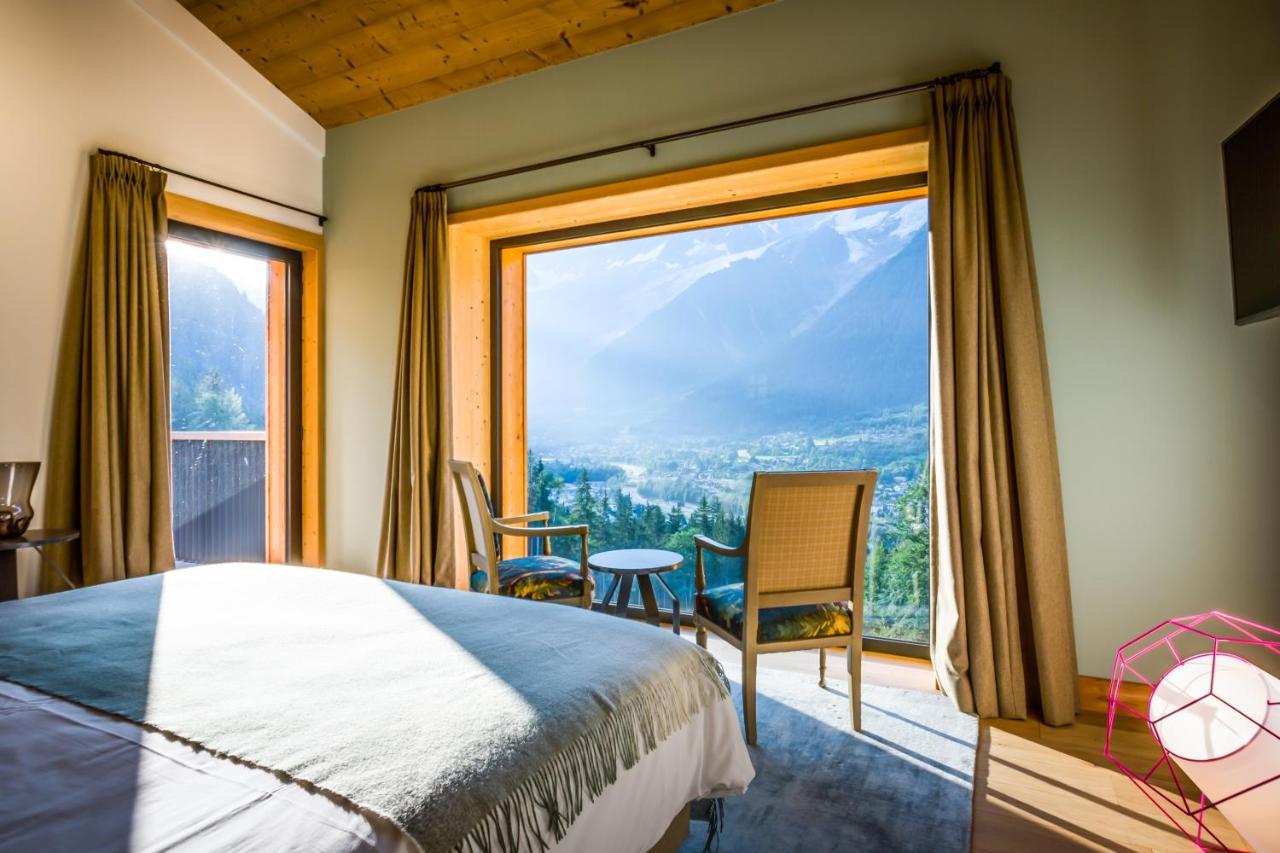 Le Chalet Mont Blanc Лез-Уш Экстерьер фото