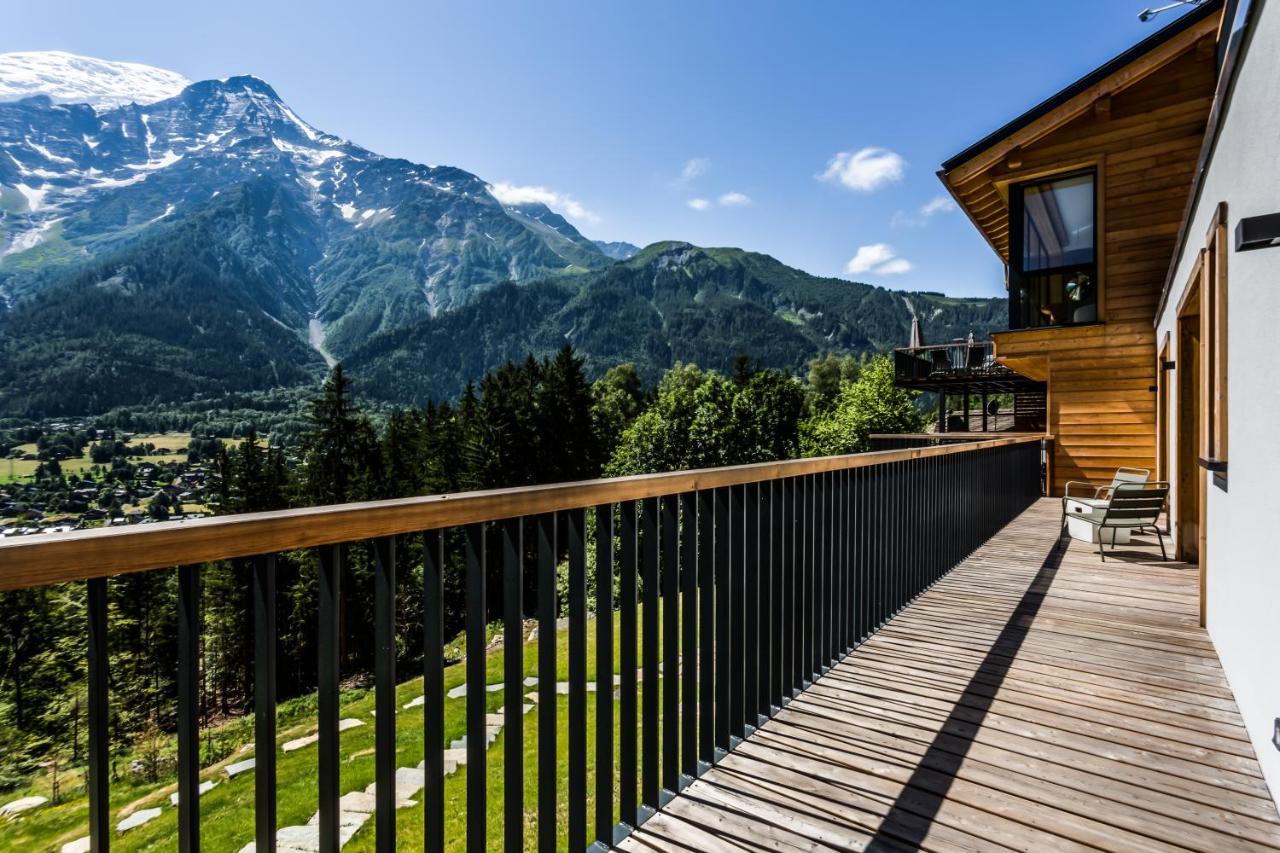 Le Chalet Mont Blanc Лез-Уш Экстерьер фото