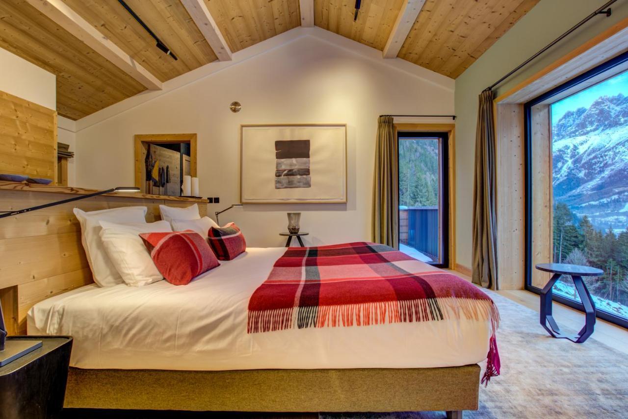 Le Chalet Mont Blanc Лез-Уш Экстерьер фото